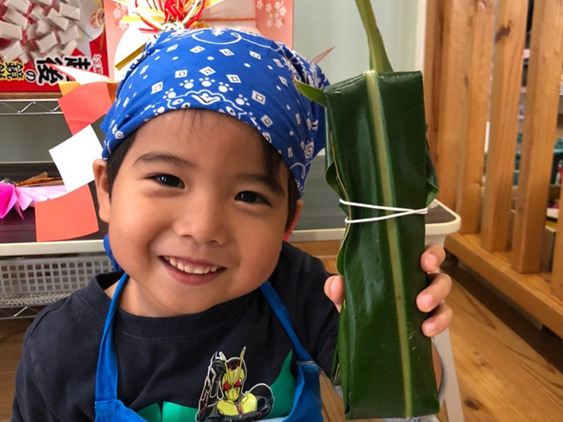 ムーチーづくり