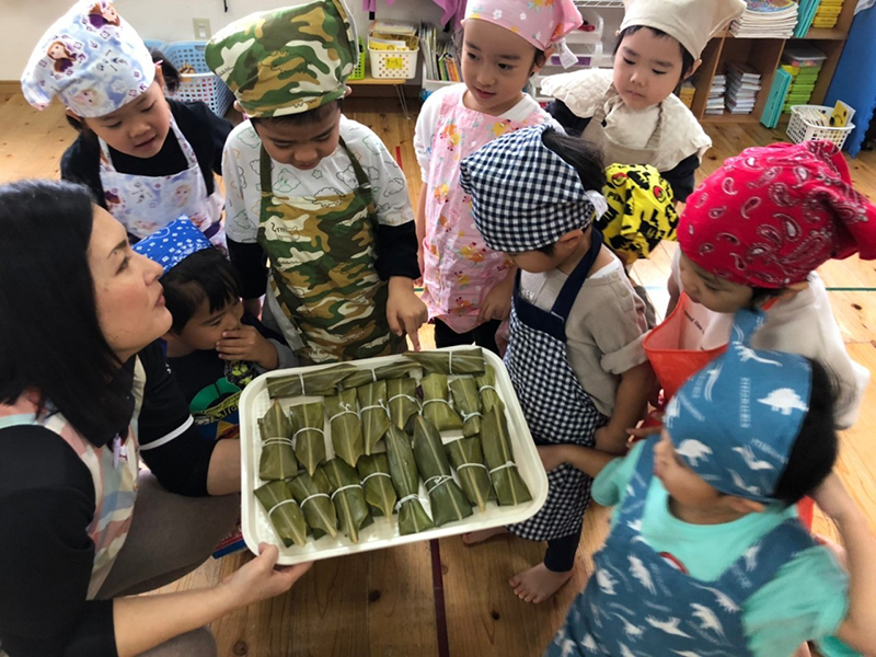 ムーチーづくり